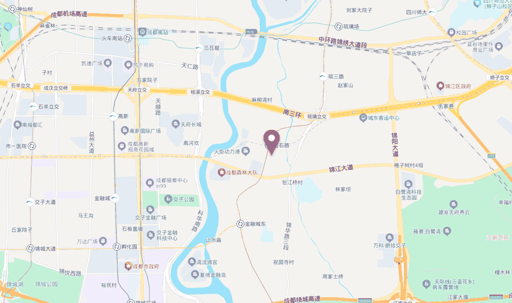 天府宝座位置地图